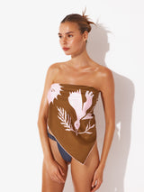 Bandana Top - Floral Earth