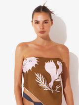 Bandana Top - Floral Earth