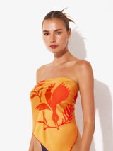 Bandana Top - Orange Sunset
