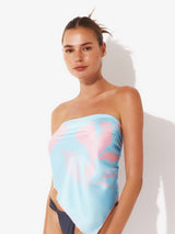 Bandana Top - Pink Sky