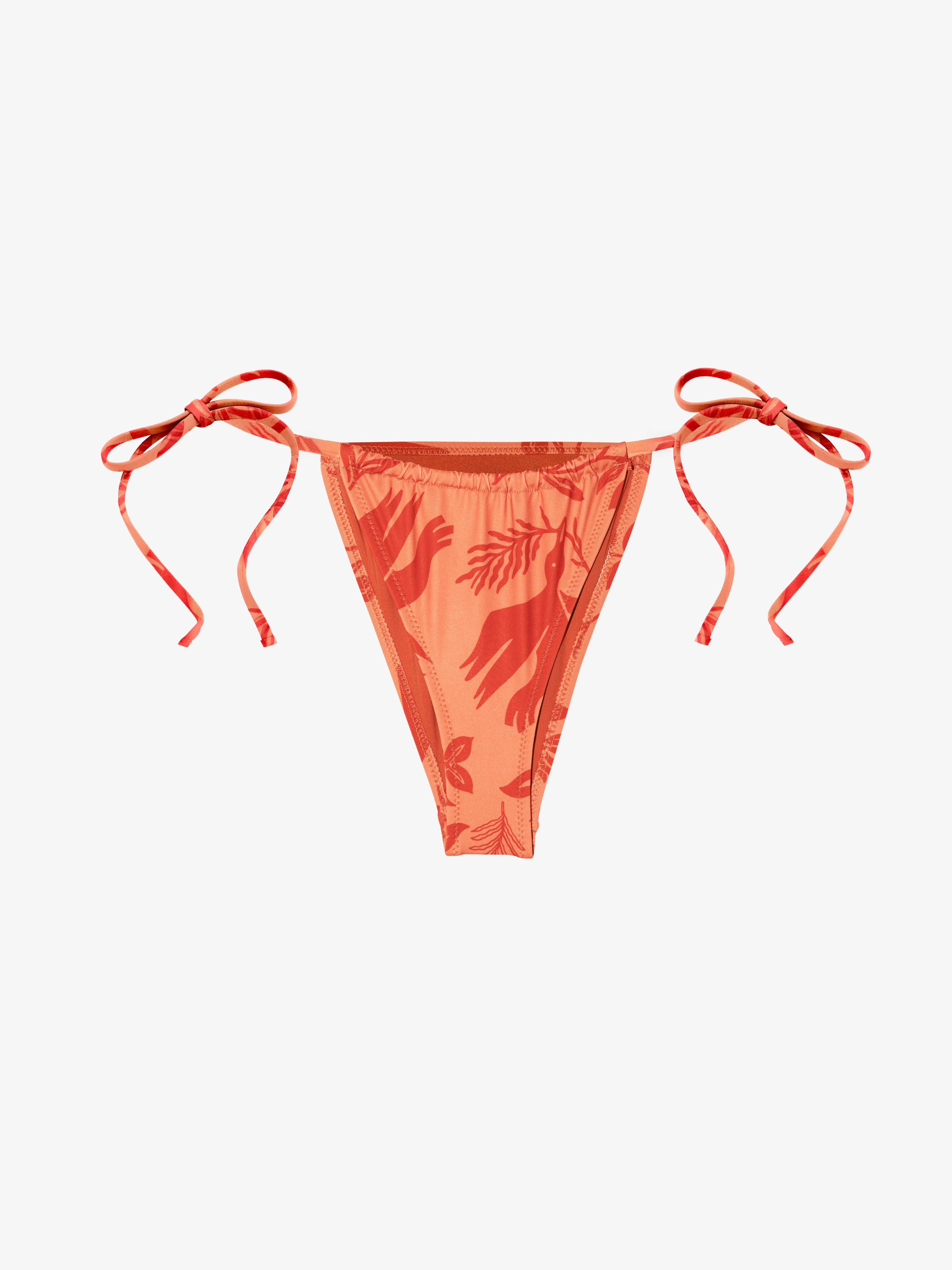 Beau String Bottom - Orange Sunset
