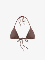 Beau Micro Triangle Top - Soil