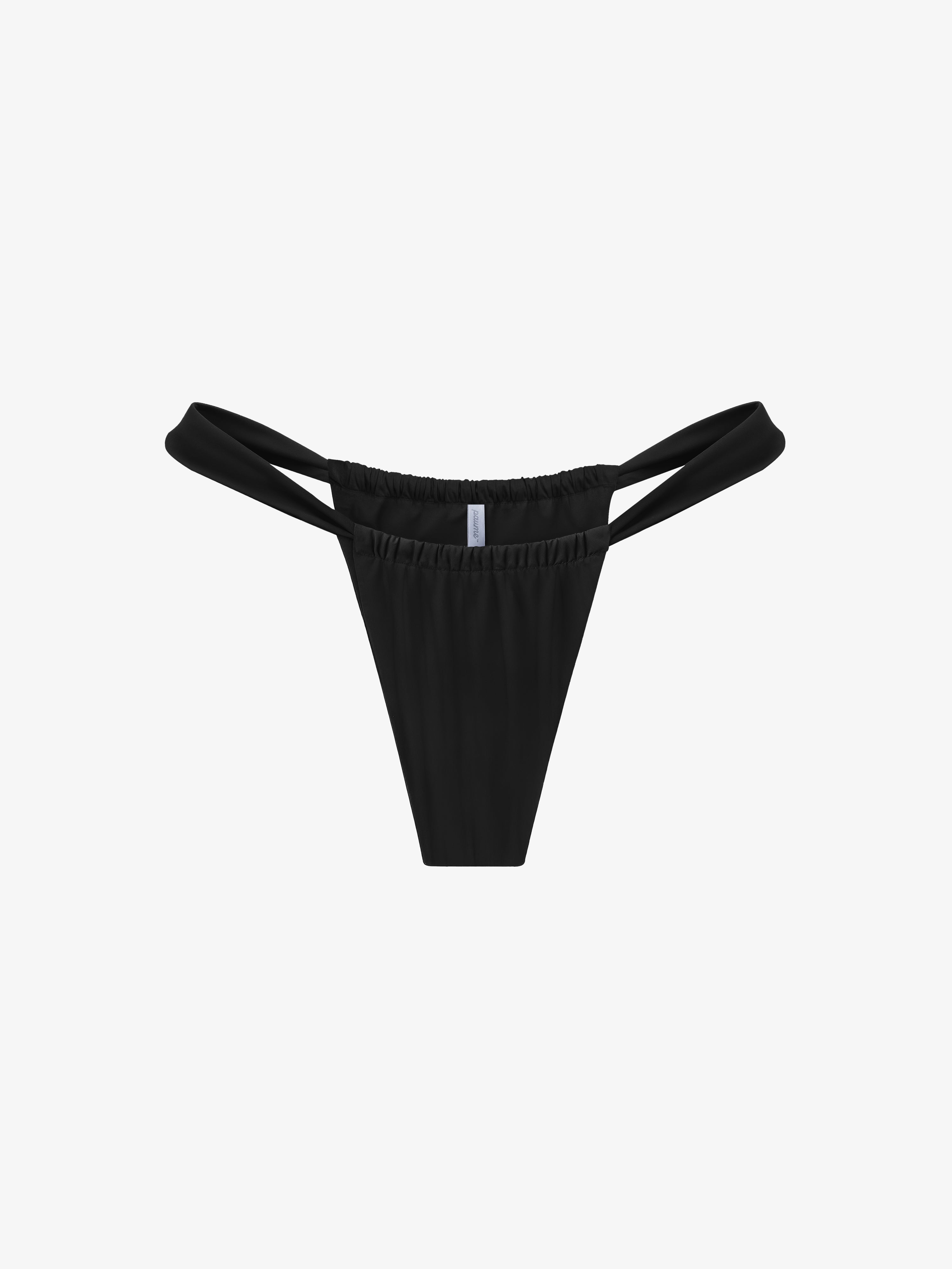 Lou Brazilian Bikini Bottom - Black