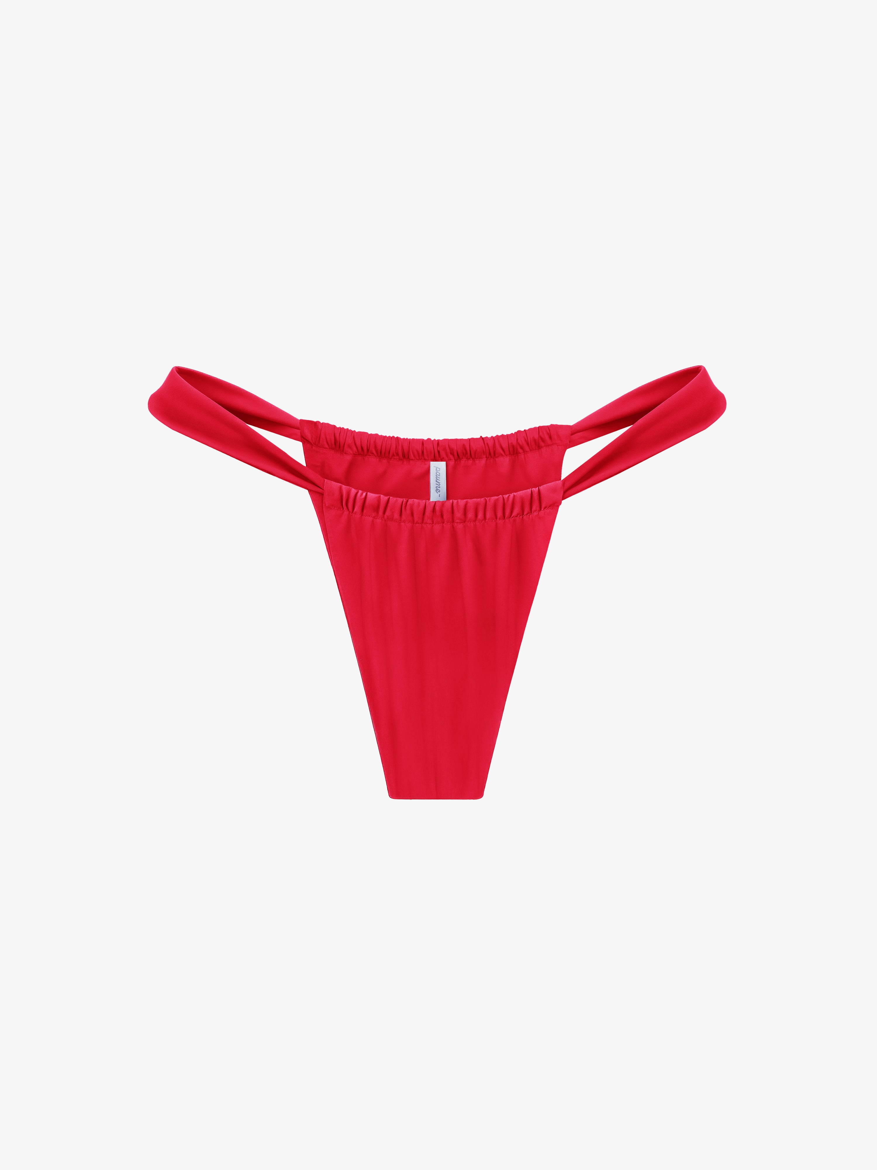 Lou Brazilian Bikini Bottom - Cherry