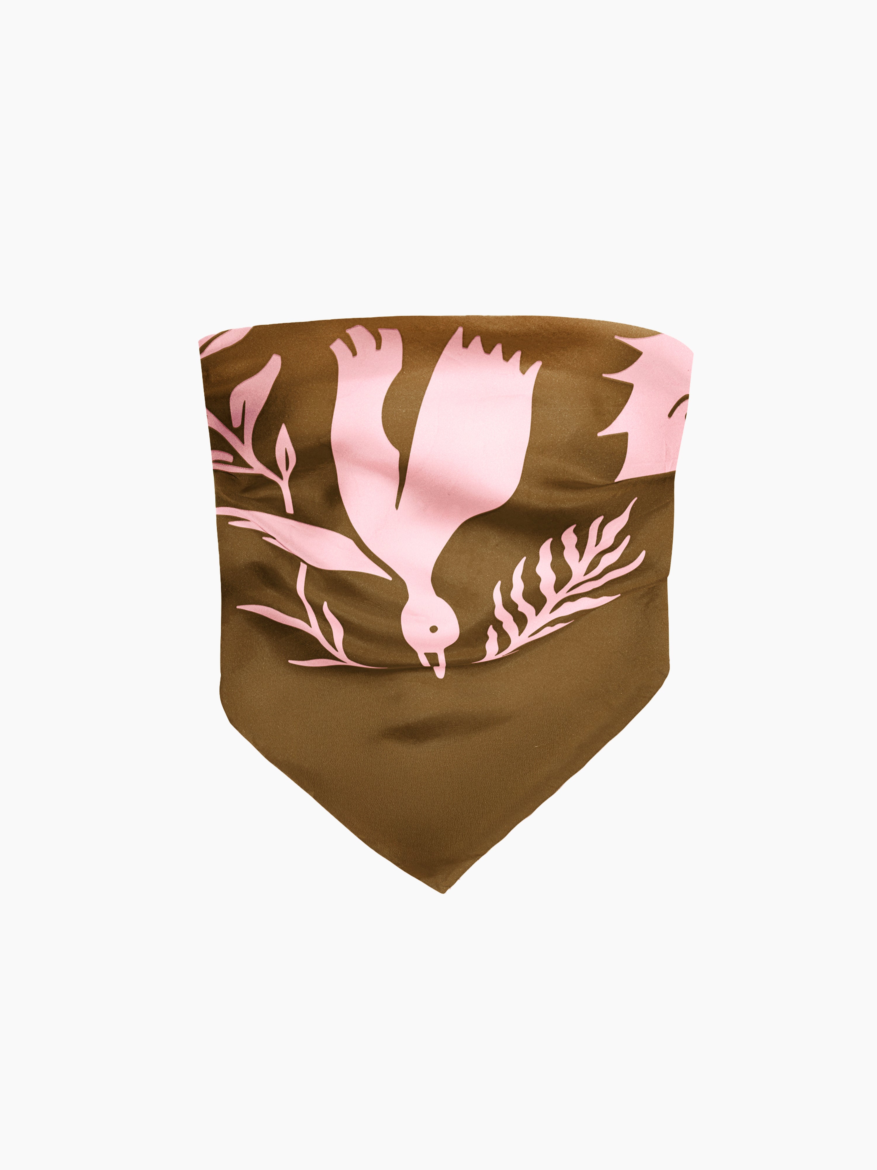Bandana Top - Floral Earth