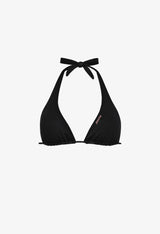 Halter Bikini Üst - Siyah - Preorder