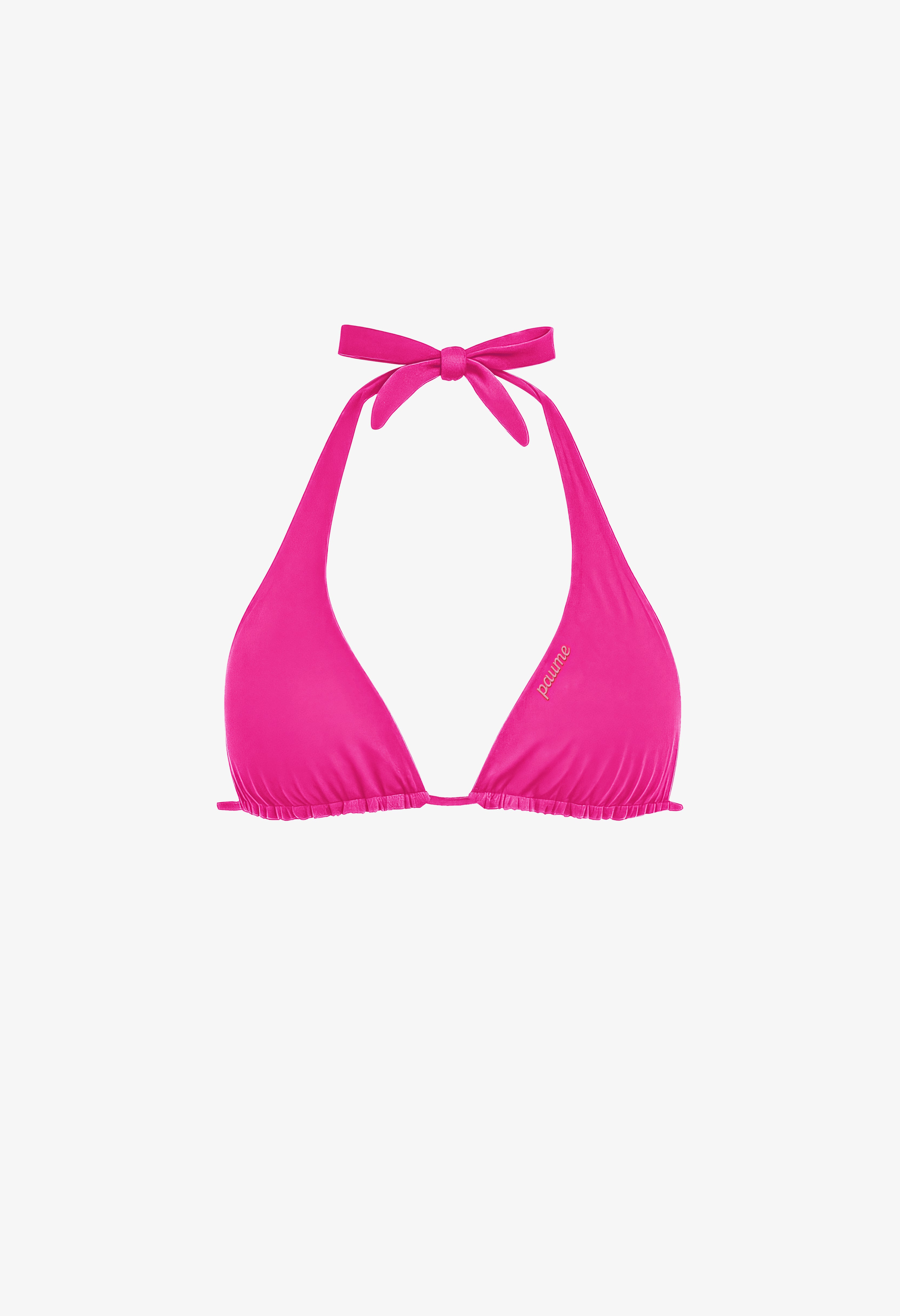 Halter Bikini Üst - Pembe - Preorder