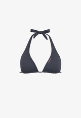 Halter Bikini Üst - Antrasit - Preorder