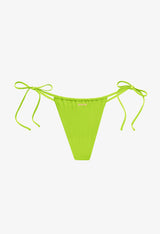 İpli Bikini Altı - Lime Yeşil - Preorder