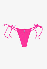 İpli Bikini Altı - Pembe - Preorder