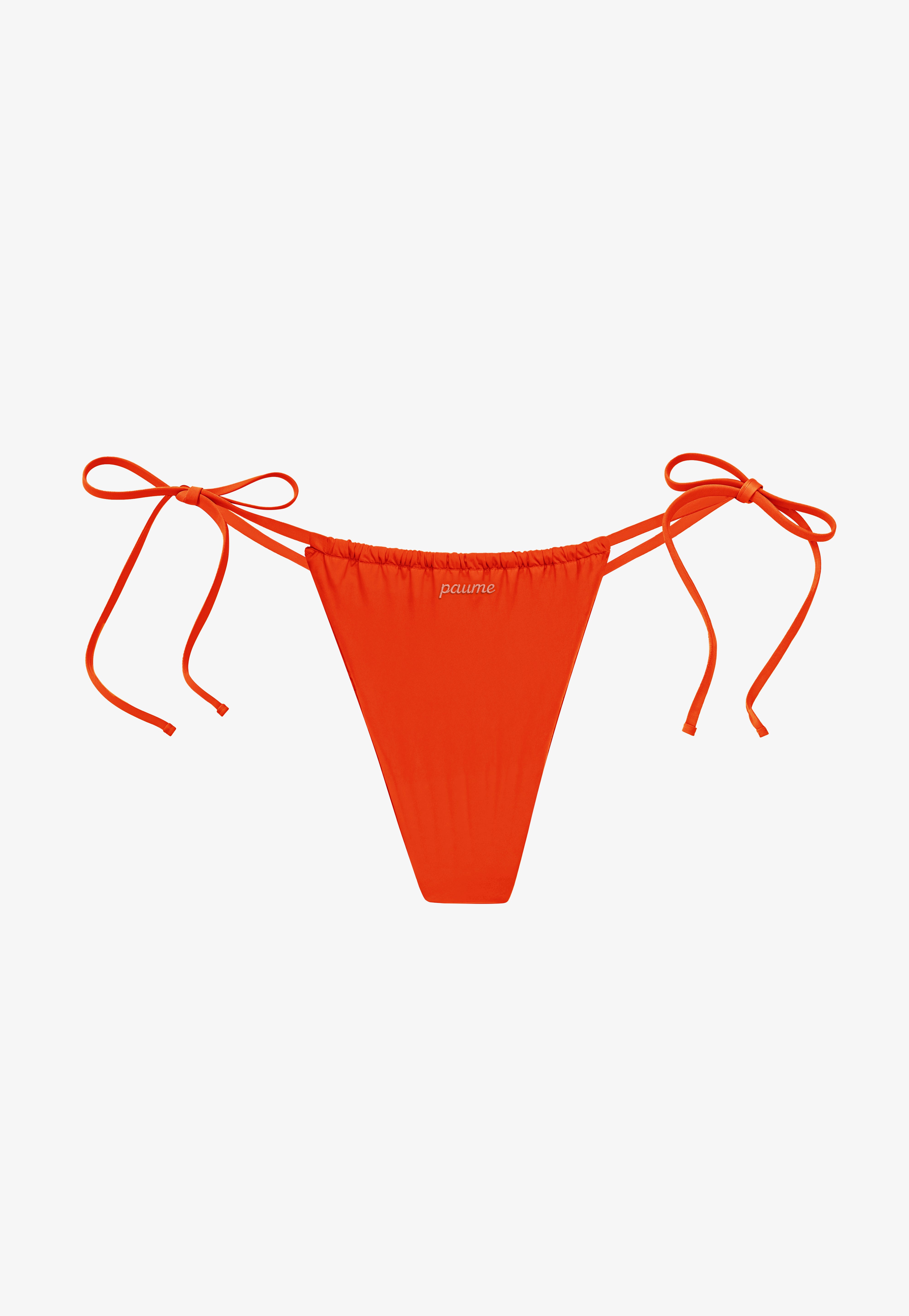 İpli Bikini Altı - Turuncu - Preorder