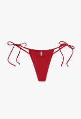 İpli Bikini Altı - Cherry - Preorder