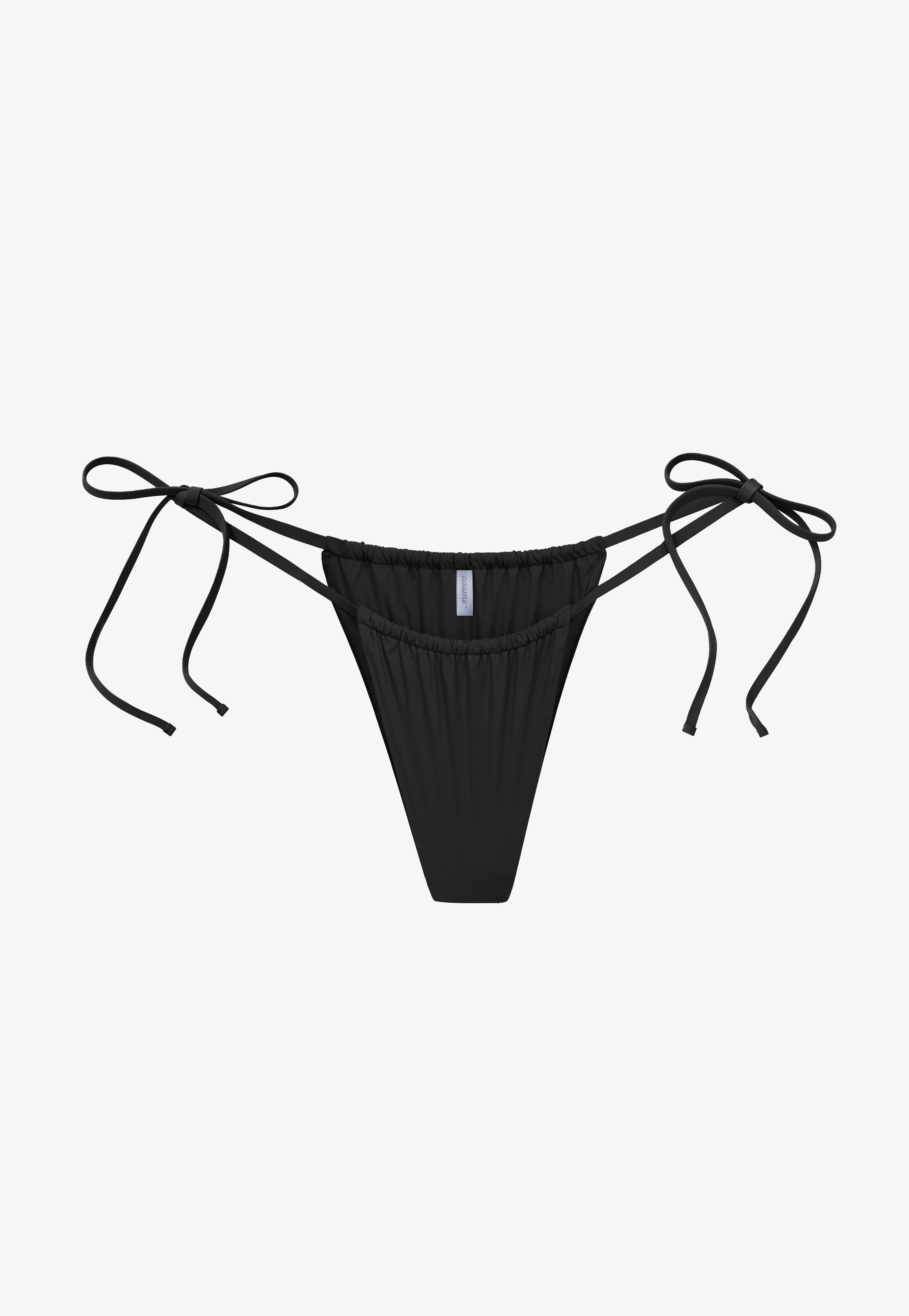 İpli Bikini Altı - Siyah - Preorder