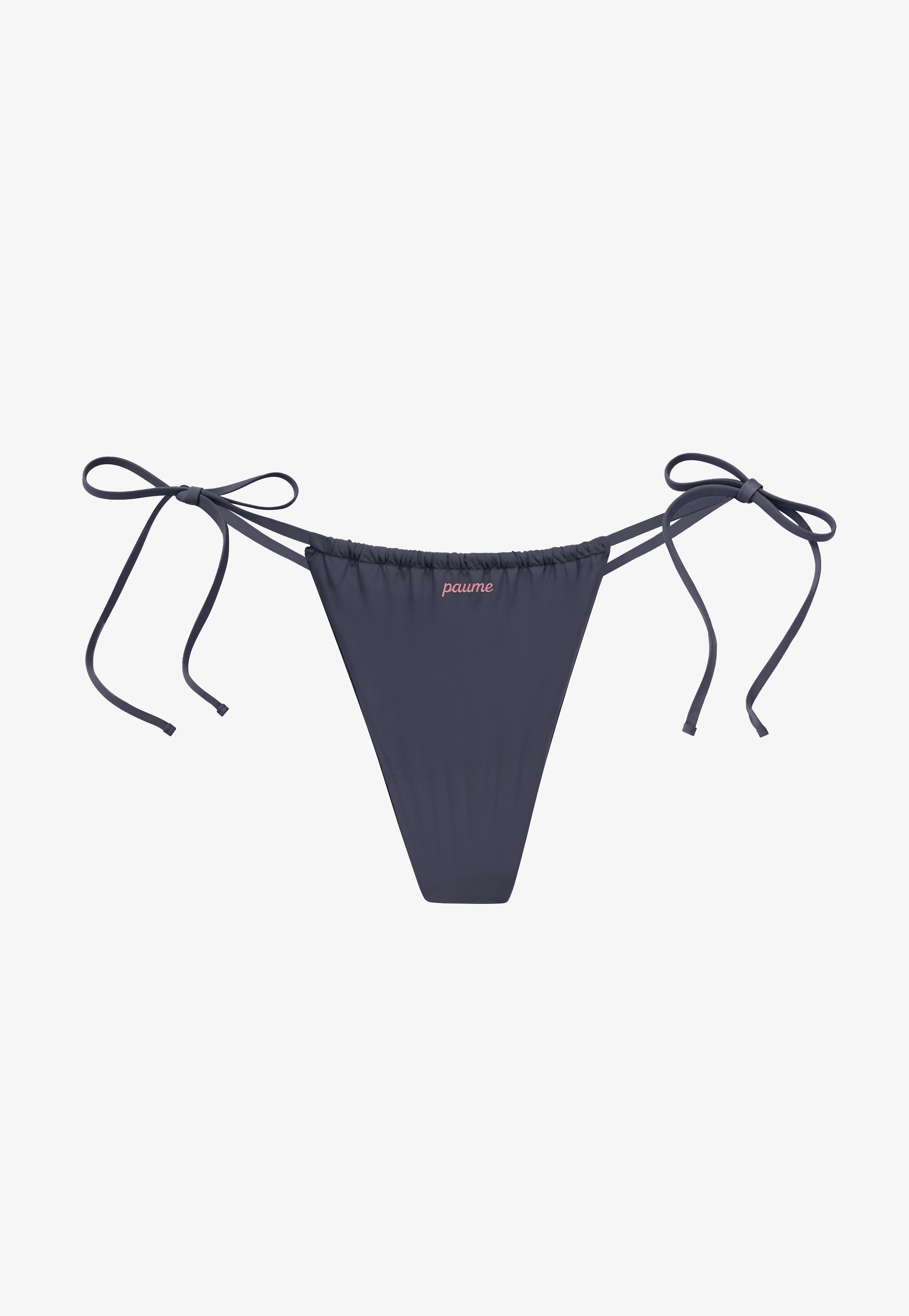 String Bikini Bottom - Anthracite - Preorder