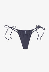 İpli Bikini Altı - Antrasit - Preorder
