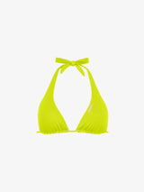 Halter Bikini Üst - Lime Yeşil