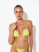 Mikro Üçgen Bikini Üst - Yeşil