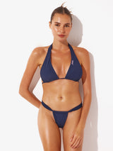 Halter Bikini Üst - Lacivert