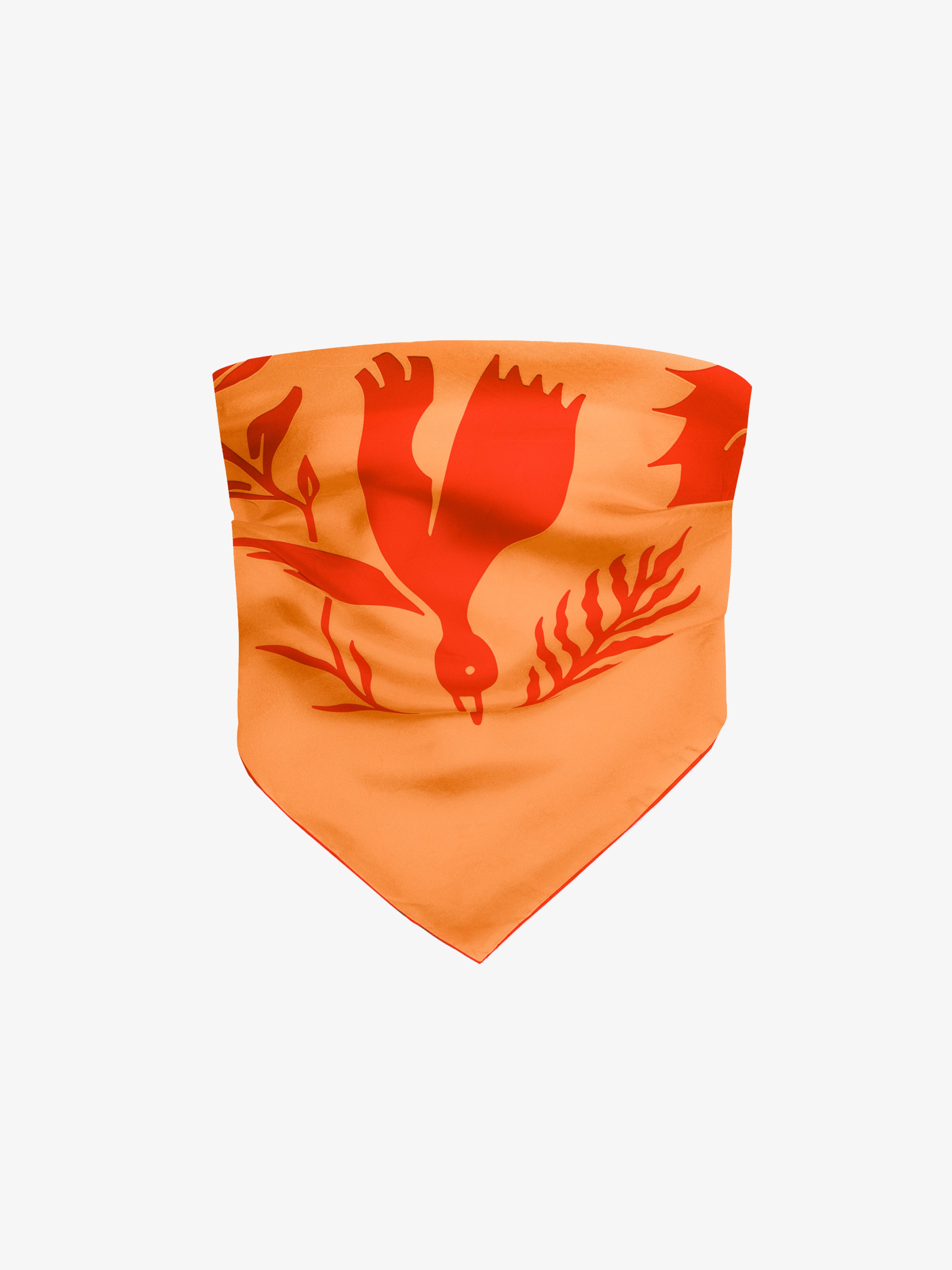 Bandana Top - Orange Sunset