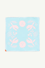 Pink Sky Desenli Bandana Fular