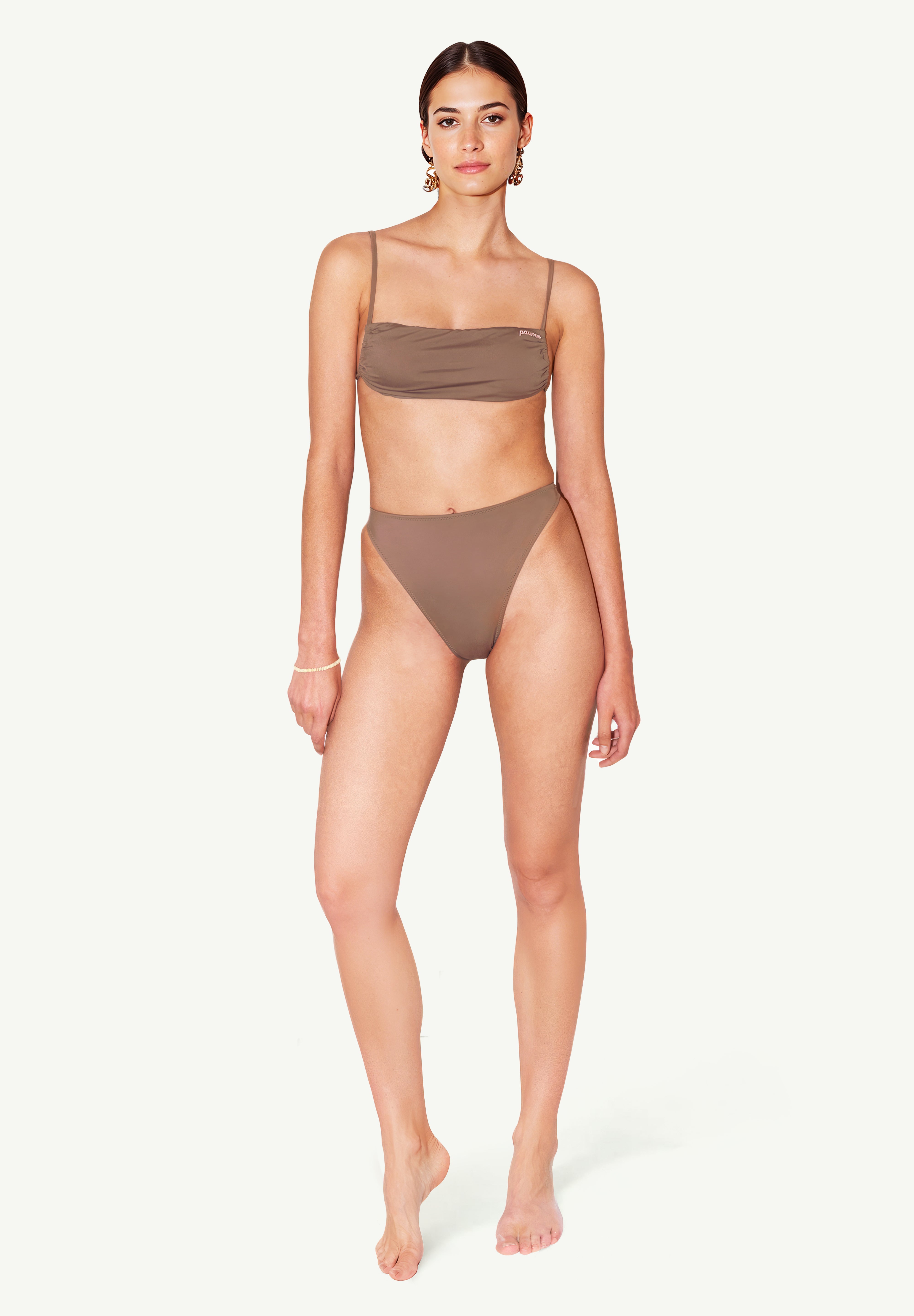 Ily Bandeau Bikini Üstü - Soil