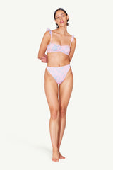 Rou Pink Sky Desenli Bikini Altı