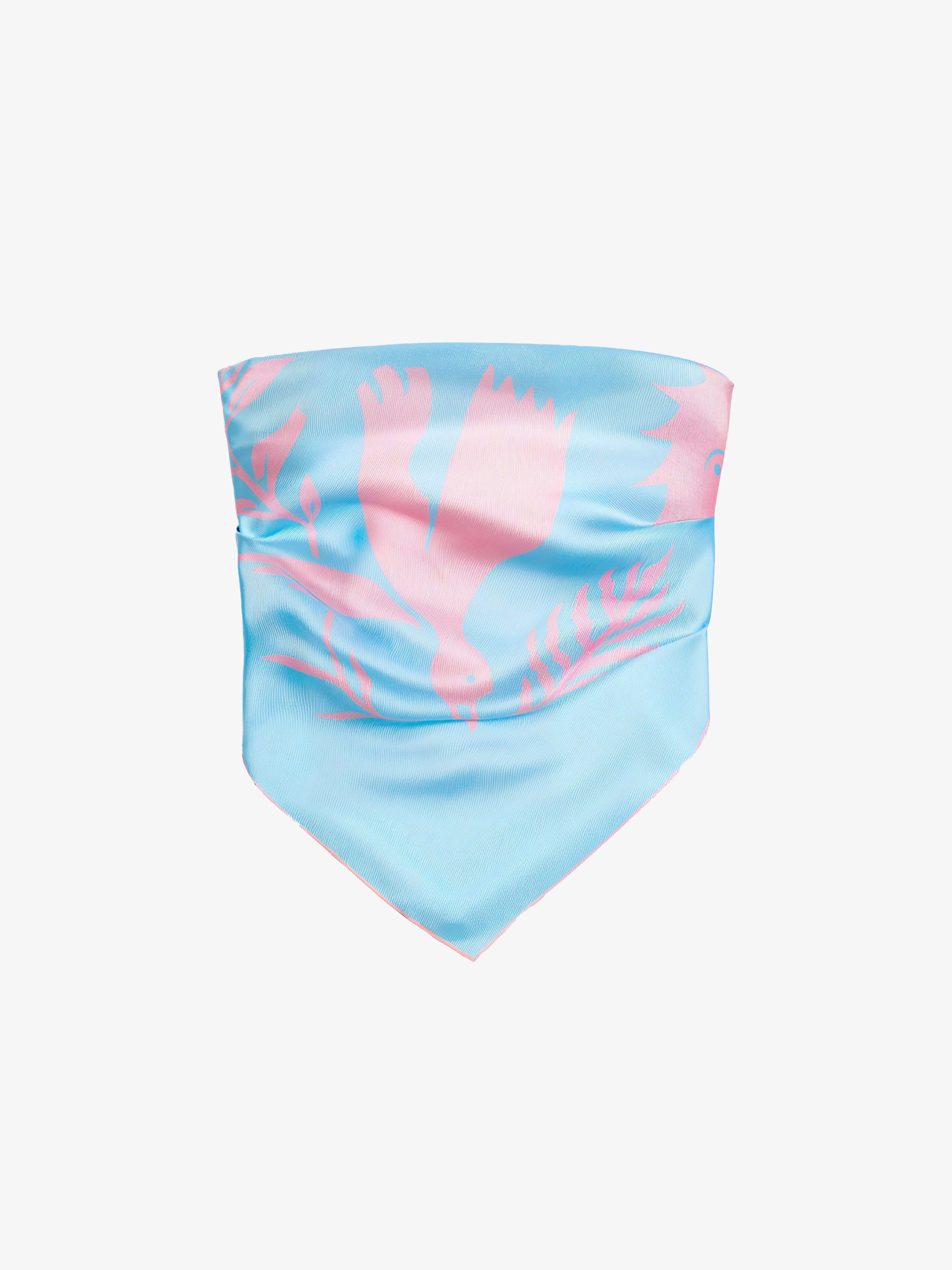 Bandana Top - Pink Sky