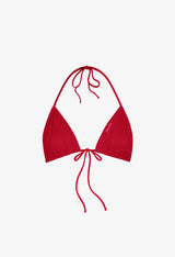 Üçgen Bikini Üst - Vişne - Preorder