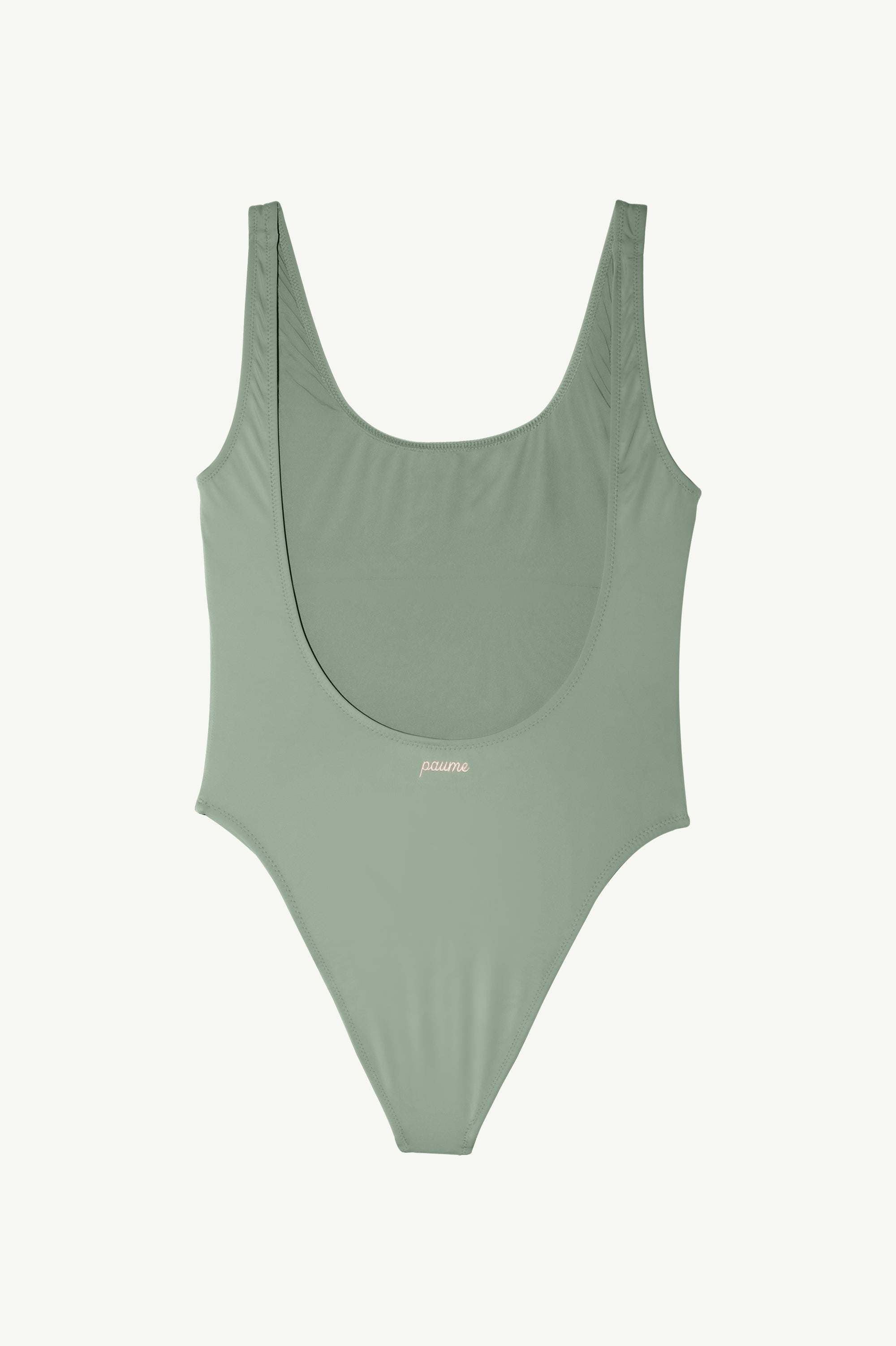 One-Piece Yüzücü Mayo Olive