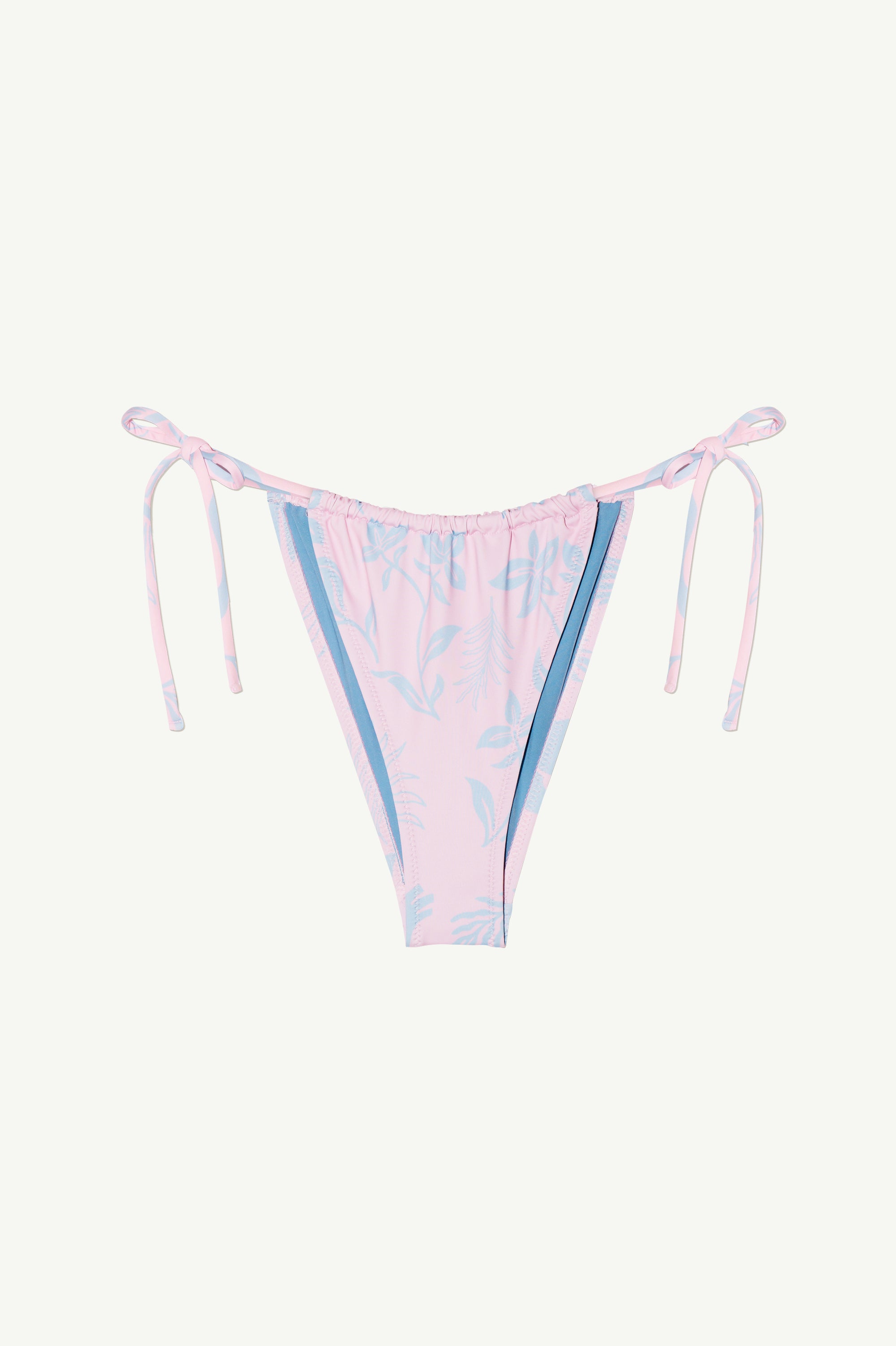 Beau Pink Sky Desenli İpli Bikini Altı