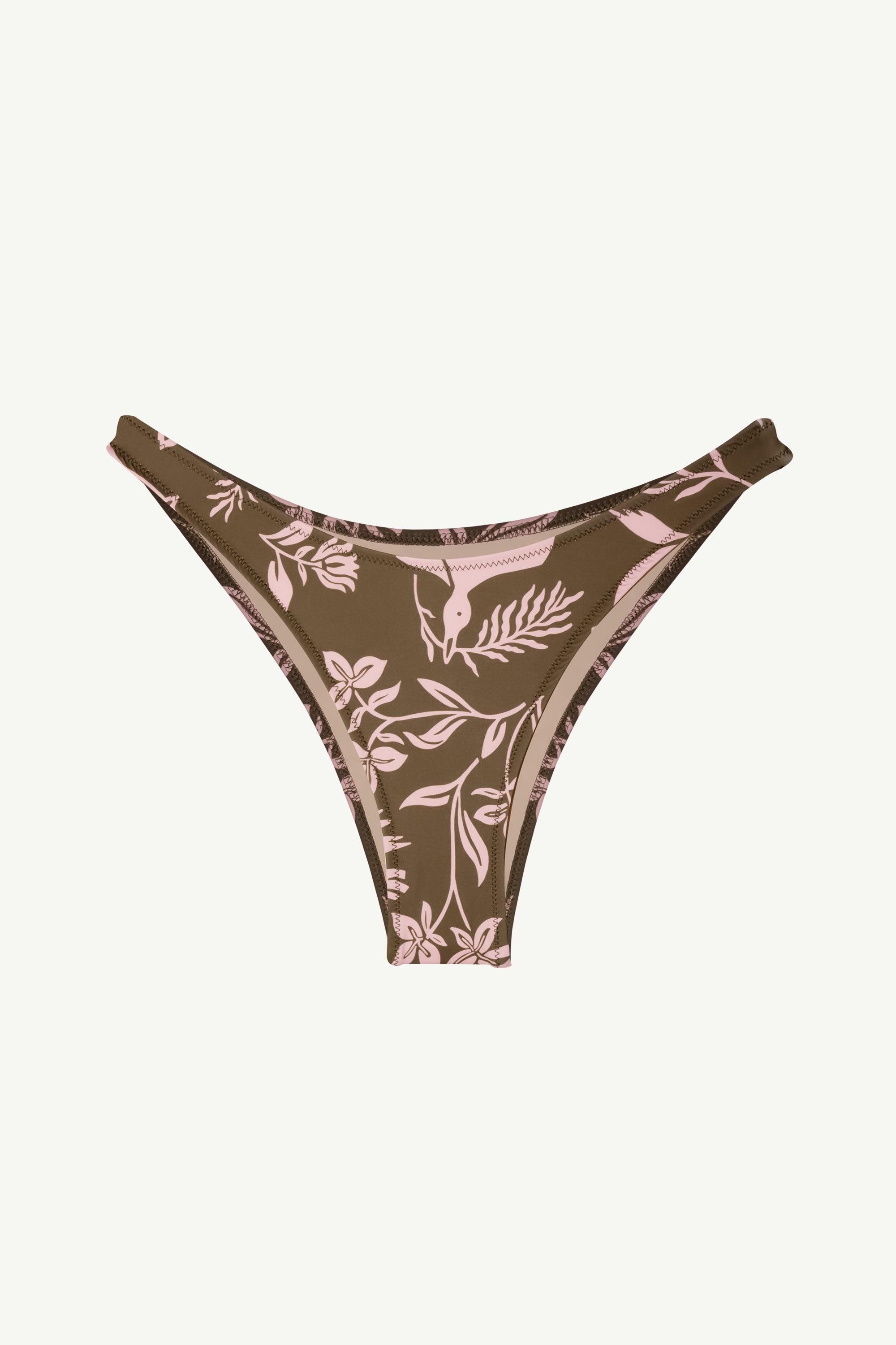 Ily Floral Earth Desenli Bikini Altı