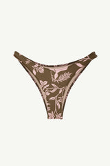Ily Floral Earth Desenli Bikini Altı