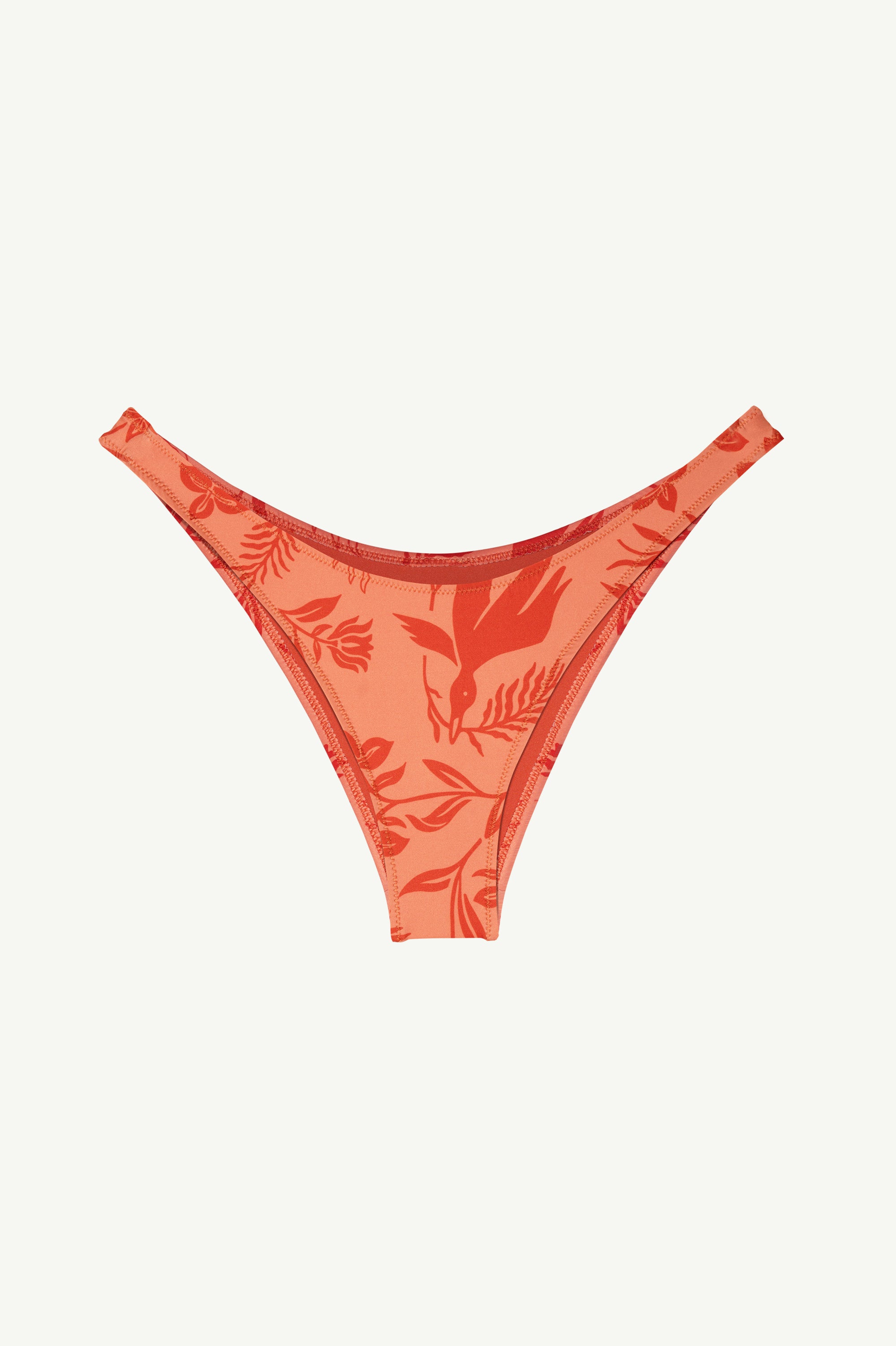 Ily Orange Sunset Desenli Bikini Altı