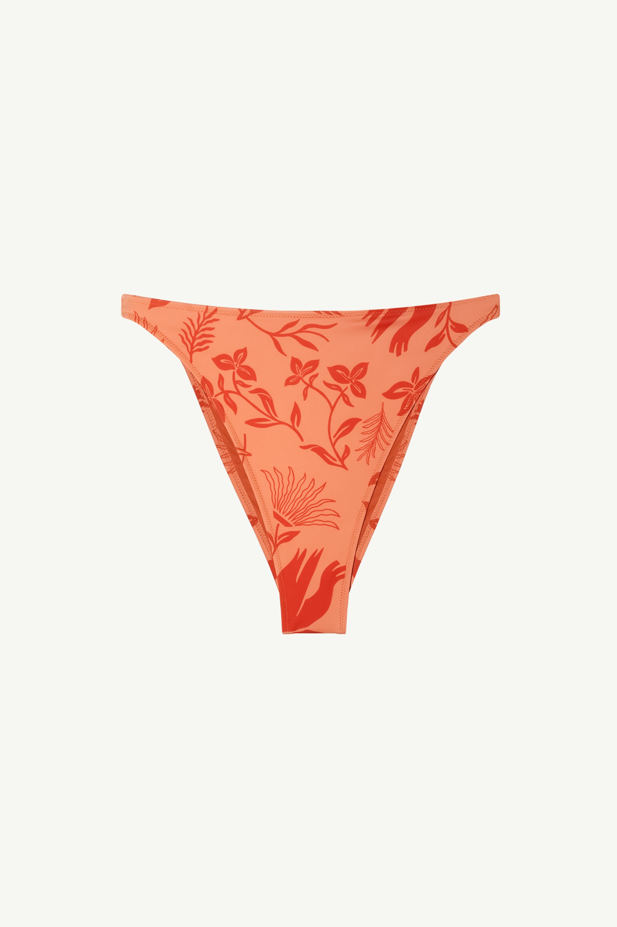 Rou Orange Sunset Desenli Bikini Altı