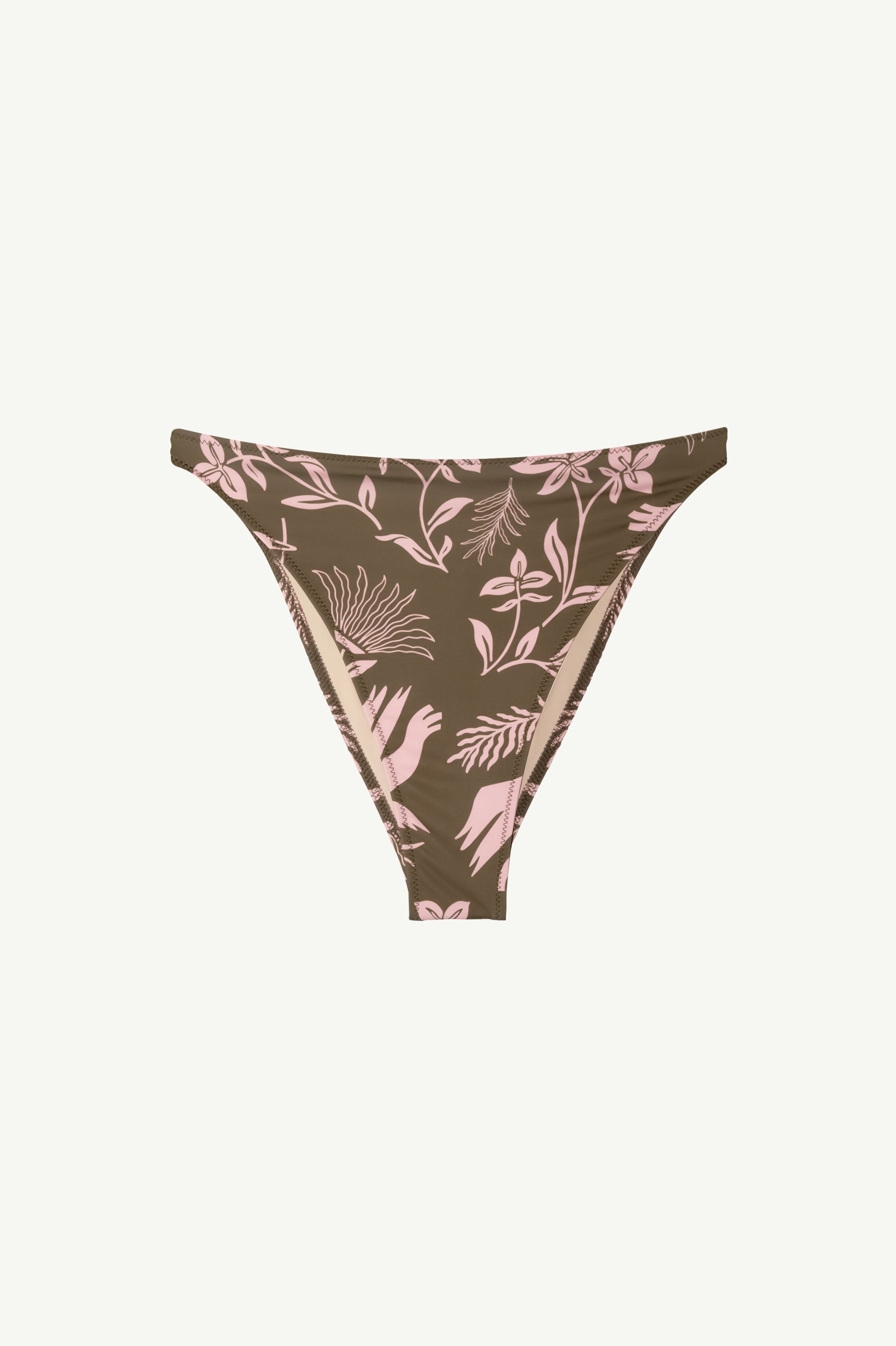 Rou Floral Earth Desenli Bikini Altı